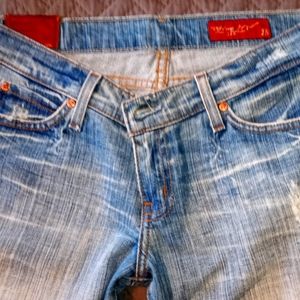 Low Rise Bootcut Jeans